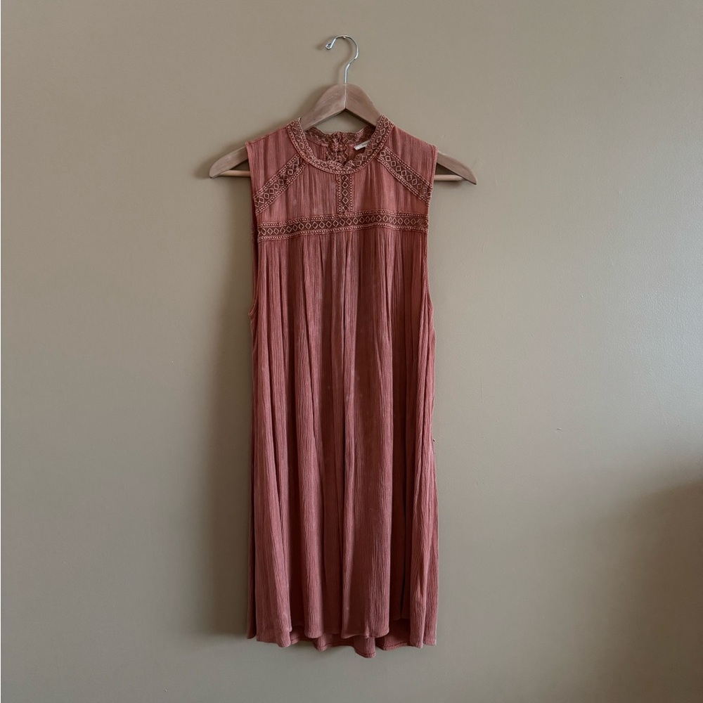 Easel Sleeveless Boho Dress